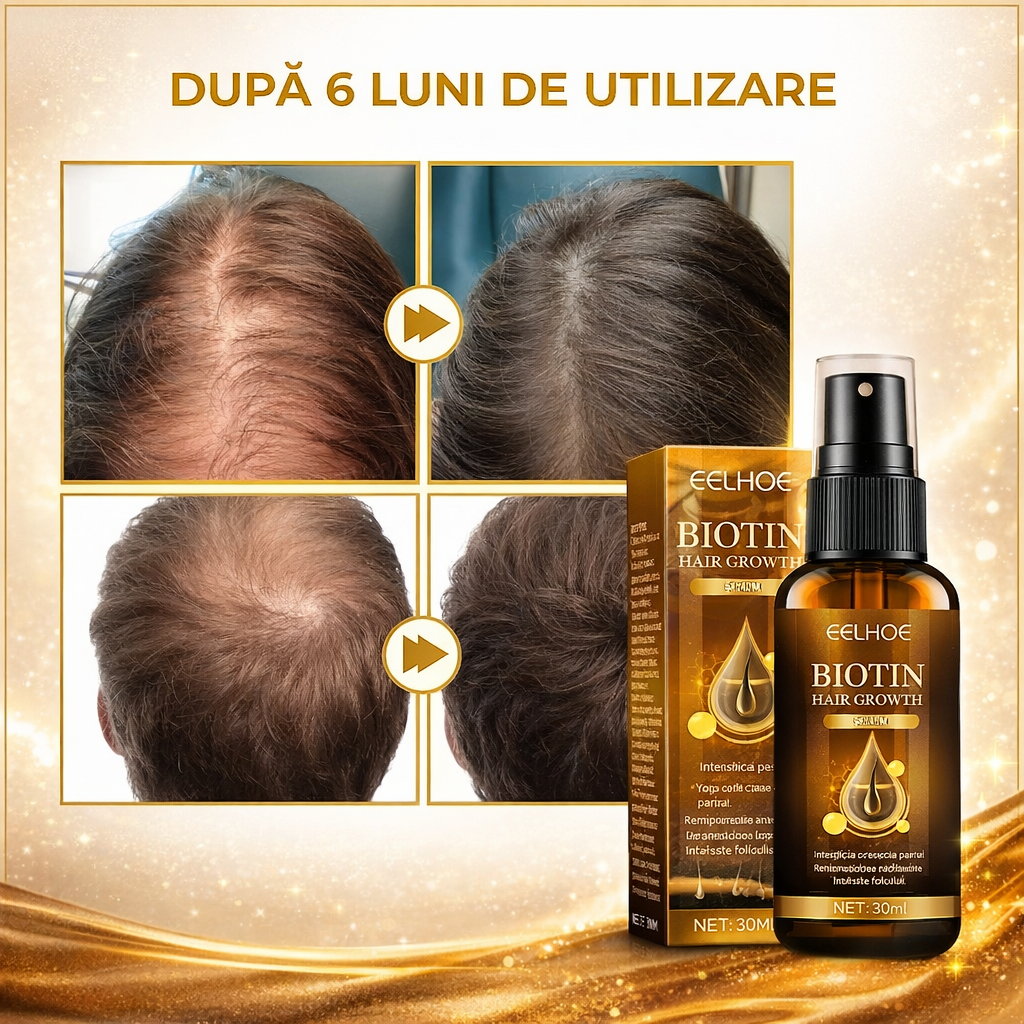 Ser Creștere Păr cu Biotină